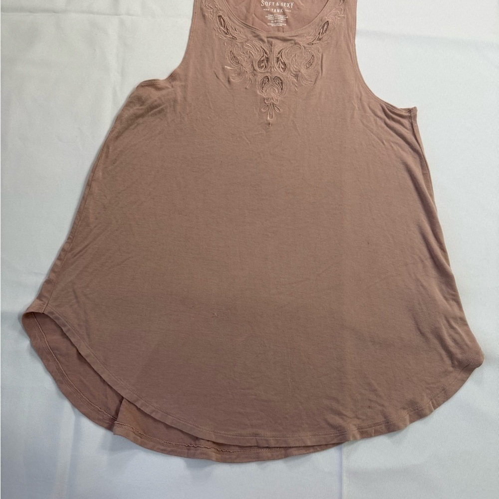 American Eagle Outfitters Brown Tank Top